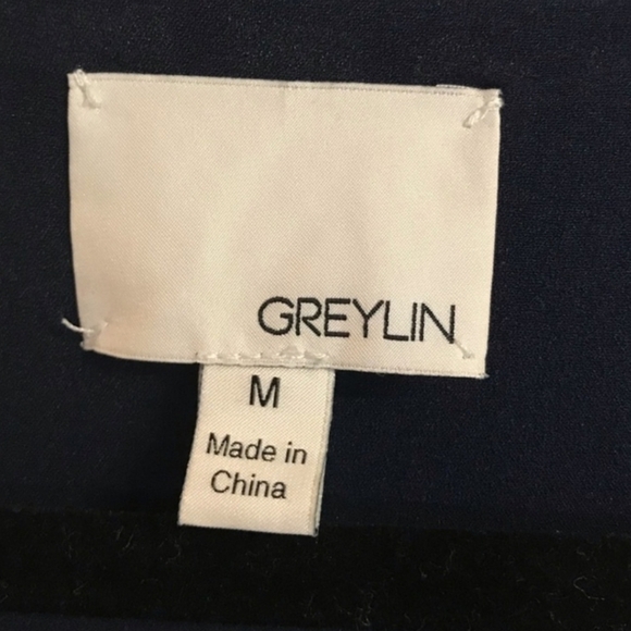 Anthropologie Greylin Soraya twofer chiffon tweed Tapestry blouson dress medium - Picture 5 of 12